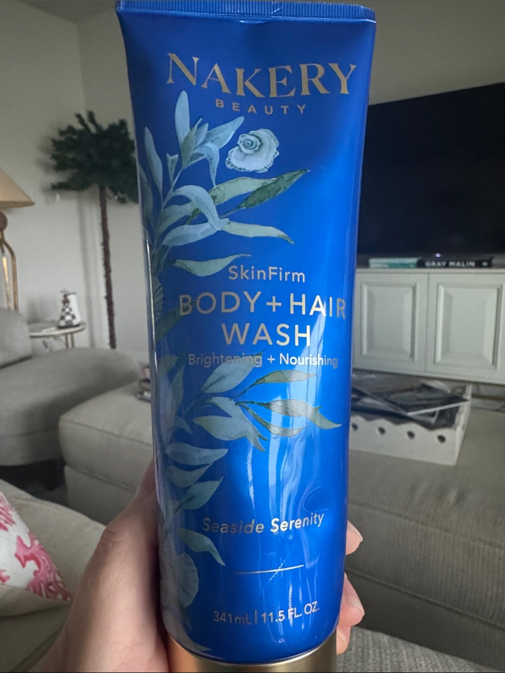 Nakery SkinFirm Body + Hair Wash — Seaside Serenity New Sealed